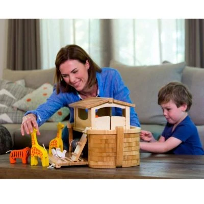 EverEarth Große Arche Noah Mit 14 Tieren 7 EverEarth Große Arche Noah Mit 14 Tieren – Bild 5