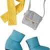 HABA 306579 Kleiderset Accessoires, 3-tlg. Puppen-Stiefel, Schal, Umhängetasche, 30 Cm 1 HABA 306579 Kleiderset Accessoires, 3-tlg. Puppen-Stiefel, Schal, Umhängetasche, 30 Cm -TONIES Verkäufe 24258286 01