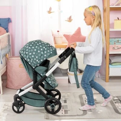 Kombi-Puppenwagen Xeo Nordic Green Von Bayer 8 Kombi-Puppenwagen Xeo Nordic Green Von Bayer – Bild 6