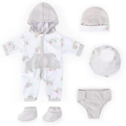 Deluxe Puppenkleidung Set 7-tlg. Grau Von Bayer, 40-46 Cm 9 Deluxe Puppenkleidung Set 7-tlg. Grau Von Bayer, 40-46 Cm -TONIES Verkäufe 25344387 02