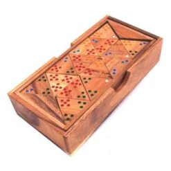 ROMBOL Tridomino - Anspruchsvolle Variante Des Dominospiels Mit Farbpunkten Für 2 - 6 Personen -TONIES Verkäufe 28516358 02