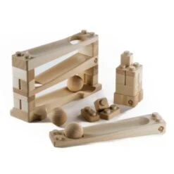 Baumkinder Kugelbahn Holz Ab 1 Jahr Und Stapelturm In Einem Holzspielzeug Vereint - Mini ( 32 Teile) -TONIES Verkäufe 29465009 03