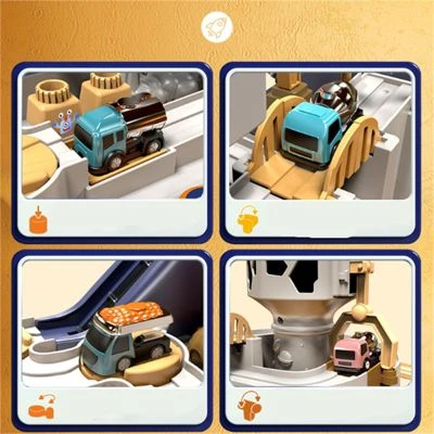 Syntek Puzzle-Abenteuer-Set Für Kinder Trägheitsroller Kinderspielzeugset 7 Syntek Puzzle-Abenteuer-Set Für Kinder Trägheitsroller Kinderspielzeugset – Bild 5