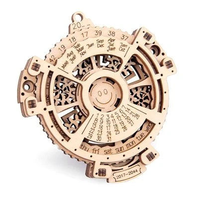 Brightake DIY Holz 3D Puzzle Zusammengesetztes Spielzeug Selbst Montage Mechanische Kalender Holz Getriebe Modell 3 Brightake DIY Holz 3D Puzzle Zusammengesetztes Spielzeug Selbst Montage Mechanische Kalender Holz Getriebe Modell