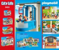 PLAYMOBIL® 9453 Große Schule Mit Einrichtung 10 PLAYMOBIL® 9453 Große Schule Mit Einrichtung -TONIES Verkäufe 8001451 03